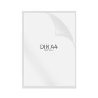 100 Stk. | Sichthülle A4 | farblos | PE glatt 0,160...