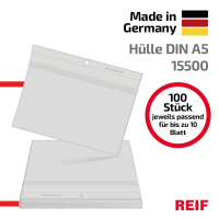 100 Stk. | Sichttasche A5 | farblos | PP glasklar 0,140...