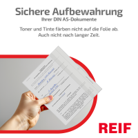 100 Stk. | Sichttasche A5 | farblos | PP glasklar 0,140 mm | Querformat mit Klappe