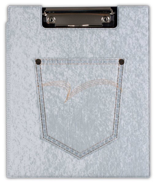 Klemmmappe A5 | VINYL-WF | Jeans | 1 Stk.