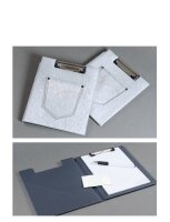 Klemmmappe A5 | VINYL-WF | Jeans | 1 Stk.