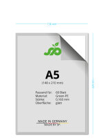 100 Stk. | Sichthülle A5 | farblos | Green-PE glatt...