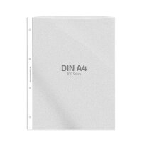 100 Stk. | Prospekthülle A4 | weiß | PP...