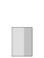 50 Stk. | Impfpasshülle | Umschlag | farblos | VINYL-WF genarbt 0,180 mm | senne products