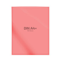 100 Stk. | Hülle A4+ | rot | PE glatt 0,160 mm |...