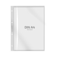 100 Stk. | Prospekthülle A4+ | farblos | PE glatt...