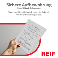 50 Stk. | Taschenhülle selbstklebend A5 hoch | farblos | VINYL-WF - glasklar 0,140 mm | senne products