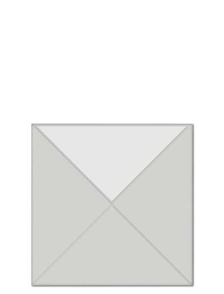 20 Stk. | Dreieckstasche selbstklebend I farblos | PP genarbt 0,120 mm I *Abverkauf*