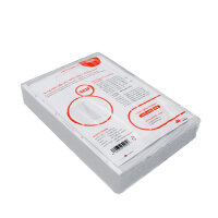 100 Stk. | Prospekthülle A4 | weiß | PP glasklar 0,080 mm | REIF Hamburg