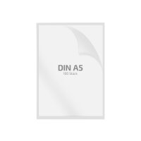 100 Stk. | Sichthülle A5 | farblos | PE glatt 0,160...