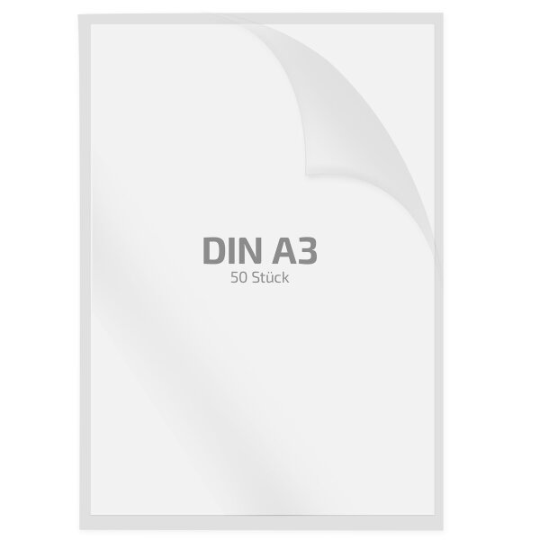 50 Stk. | Sichthülle A3 | farblos | PE glatt 0,160 mm | REIF Hamburg