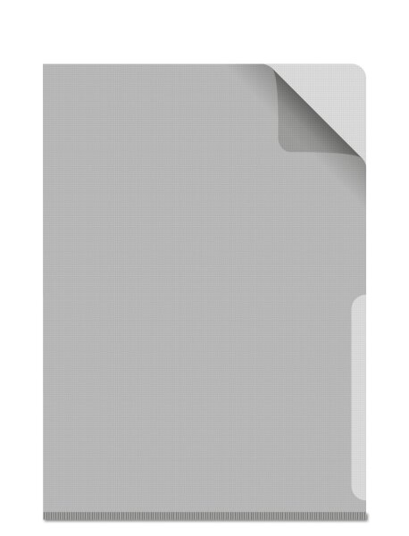 100 Stk. | Sichthülle A4 | farblos | PP Atlasprägung 0,180 mm | Griffausstanzung | senne products