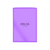 100 Stk. | Hülle A5 | lila | PE glatt 0,160 mm |...