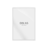 100 Stk. | Hülle A5 | farblos | PE glatt 0,160 mm |...