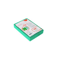 100 Stk. | Sichthülle A6 | grün | PE glatt 0,160 mm | REIF Hamburg