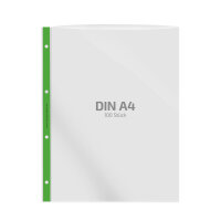 100 Stk. | Prospekthülle A4 | grün | PP...