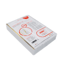 100 Stk. | Prospekthülle A4 | gold | PP glasklar 0,080 mm | REIF Hamburg