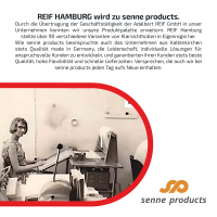 100 Stk. | Sichthülle A4 | farblos | Green-PE glatt 0,160 mm | REIF Hamburg