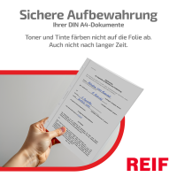 100 Stk. | Prospekthülle A4+ | farblos | Green-PE glatt 0,160 mm | REIF Hamburg