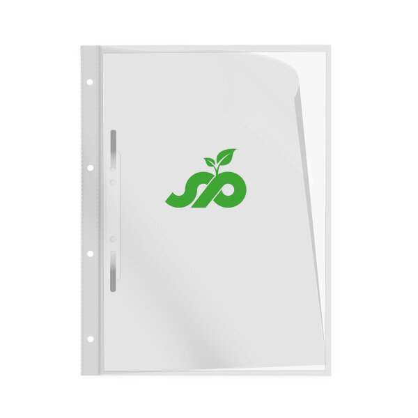 50 Stk. | Angebotsmappe A4 | farblos | Green-PE glatt 0,160 mm | REIF Hamburg